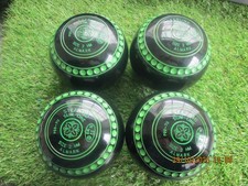 Excellent ALMARK STERLING SLIM-LINE indoor / Short-Mat / Lawn Bowls    Size 2