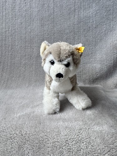 Steiff bernie husky dog soft - husky,