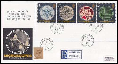 1989 microscopes royal mail - 1989,