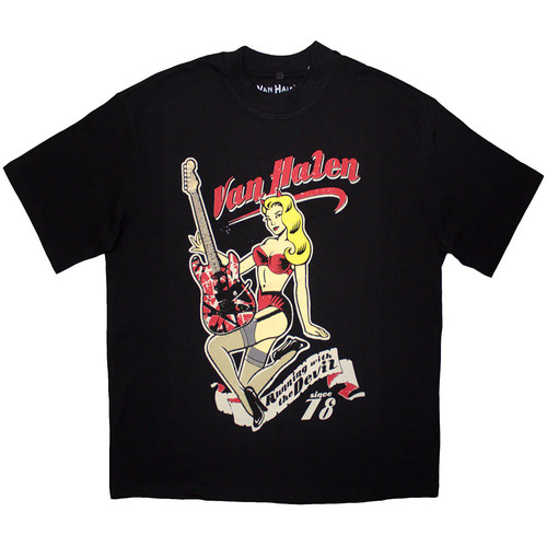 Van halen oversized - halen, t-shirt