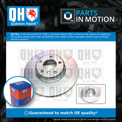 Brake discs pair - discs, vented
