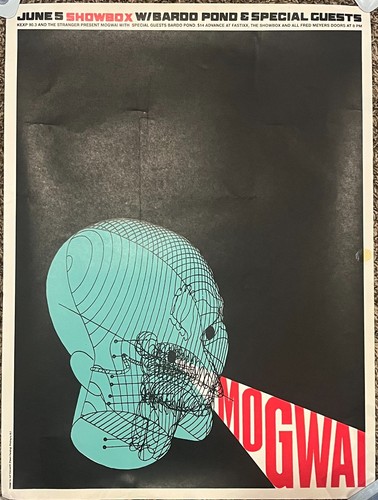Original mogwai silk screen - silk,