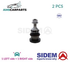 SUSPENSION BALL JOINT PAIR REAR LOWER 49188 SIDEM 2PCS NEW OE REPLACEMENT