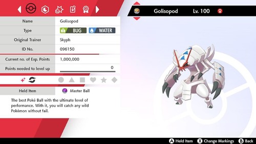 Shiny golisopod - shiny,