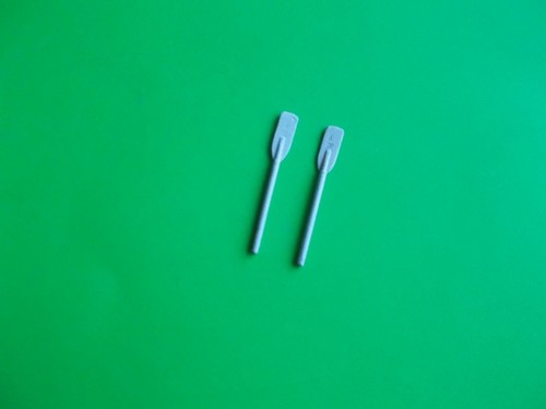 Pair paddles model boat - of,