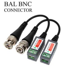 Passive video balun - balun, bnc