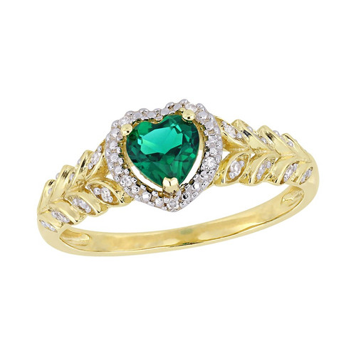 2ct simulated emerald - 2ct,