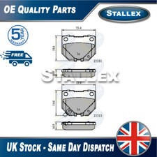 Fits Subaru Impreza 2000-2013