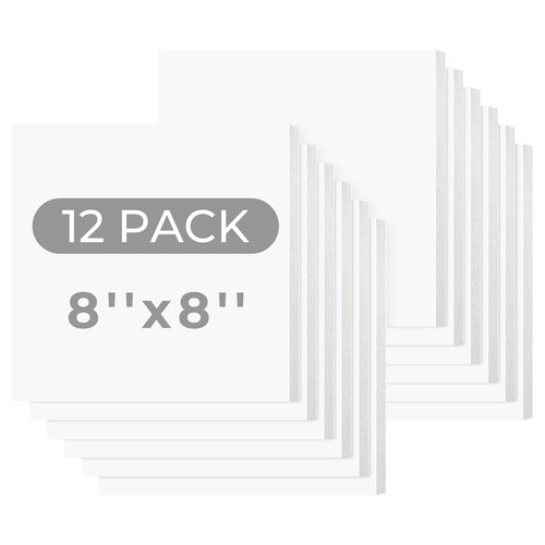 Pcs 8x8 inch white foam - pcs,