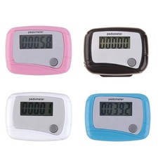 Lcd clip pedometer step - on,