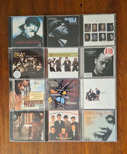 X12 mixed artists - cd's, lot
