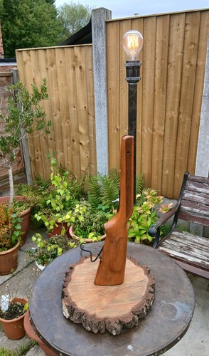 Wooden rifle stock based - based, gun
