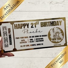 Custom boarding pass - custom,