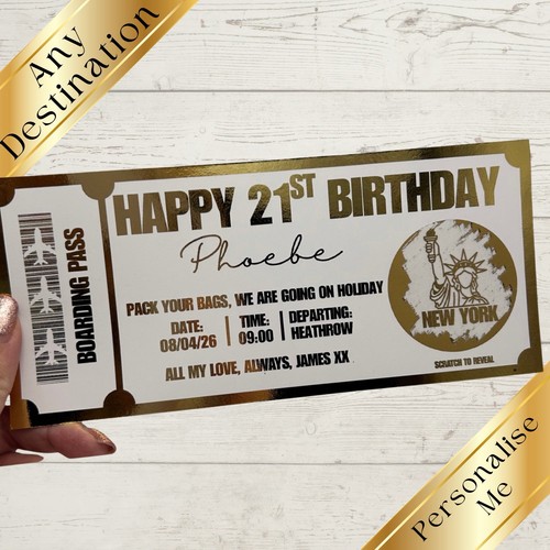 Custom boarding pass - -,