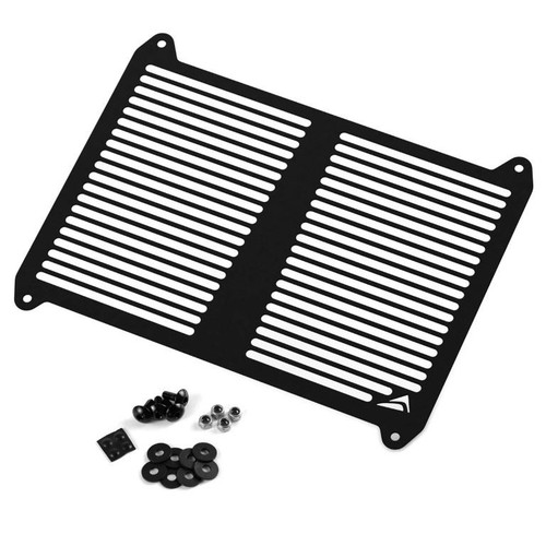 Pyramid matte black radiator - matte,