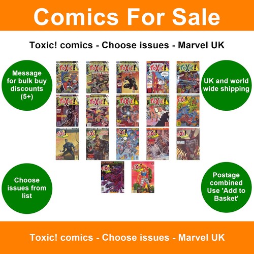 Toxic comics choose issues - toxic!,
