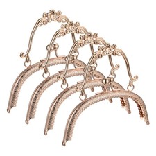 Metal Purse Frames, 6.5" 4Pcs