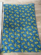 Disney Toy Story Alien Blanket Blue/green Dunelm Children’s Fleece Soft