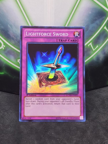 Yugioh lightforce sword - yugioh,