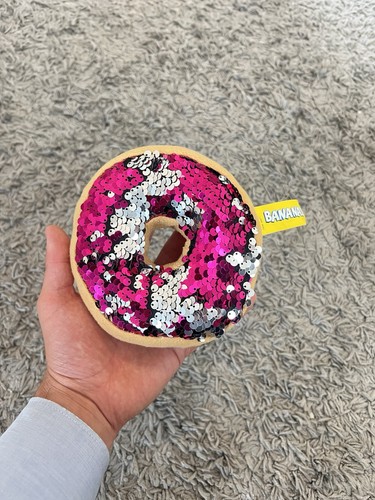 Bananas donut plush teddy - donut,