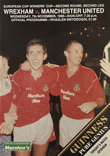 Wrexham manchester united - manchester,