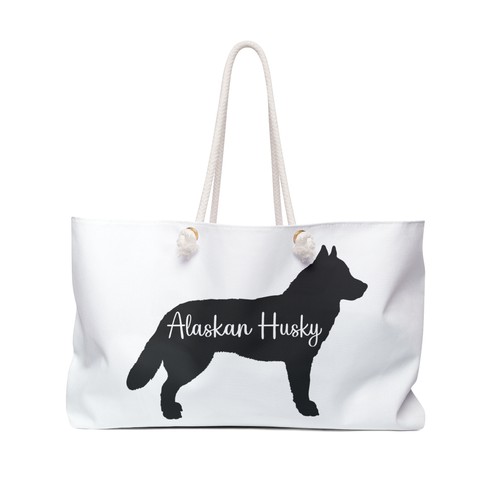 Alaskan husky weekender - husky, bag