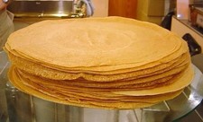 300 x Homemade Large Authentic French Pancakes