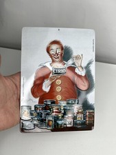 Cirio Italian Canned Food Vintage Advertisement Metal Wall Plaque 21x15 cm