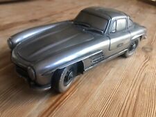 Mercedes-Benz 300 SL Gullwing Pewter Sculpture by COMPULSION SCULPTURES