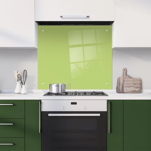 Coloured glass splashback - splashback, with