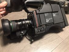 SONY DXC-325P VIDEO CAMERA + CANON VCL-810BX ZOOM LENS + SONY LC-421 CARRY CASE