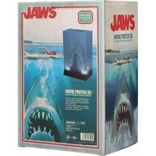JAWS 3D MOVIE POSTER DIORAMA