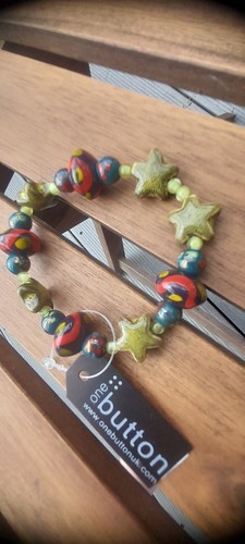 New one button bracelet - one,