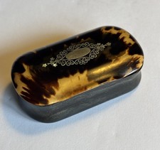 Antique Tortoise Shell Snuff