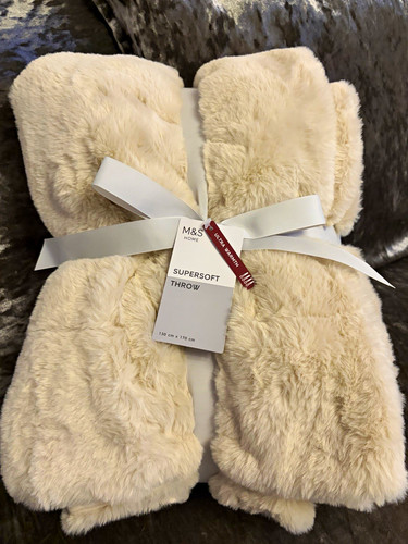 Home supersoft faux fur - m&s,