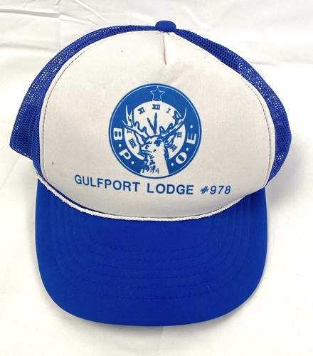 Vtg blue gulfport lodge - vtg,