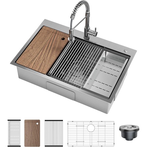 Stainless steel kitchen - stainless,