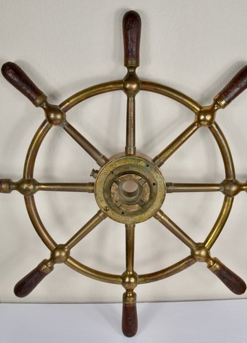 Antique brass brown brothers - brown,