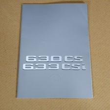 UK Sales Brochure, BMW 630 CS