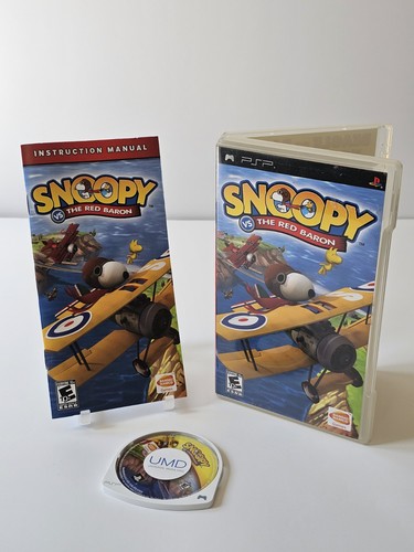Snoopy the red baron - baron, psp