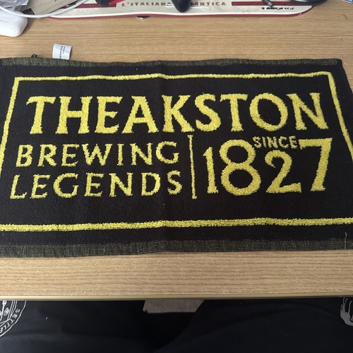 Theakston bar towel brand - bar,