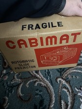 Cabimat 35mm Automatic Slide Projector Complete Set, Tested Fully Working