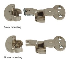 Exposed Axle Hinge 240° Single Pivot Prameta Aximat 300 of Hafele