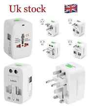 International Universal Travel Power Adapter Convertor Plug Power US/UK/AU/EU UK