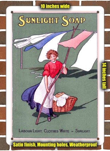 Metal sign 1904 sunlight - sign,