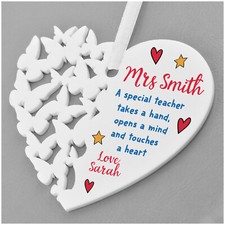 Special Teacher Gifts PERSONALISED Teacher Assistant Nursery Thank You Gifts