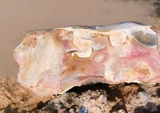 Red pink chert - red/pink, stone