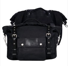 Oxford Heritage Panniers Black