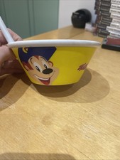 Kellogs Vintage Plastic Honey Pops Coco Pops Sip-Up Cereal Bowl