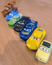 Disney Pixar Cars Bundle 7 x Loose Plastic Cars Characters 1:55